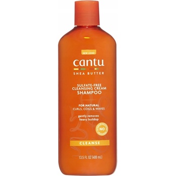 Cantu Shea Butter šampón pre vlnité a kučeravé vlasy 400 ml