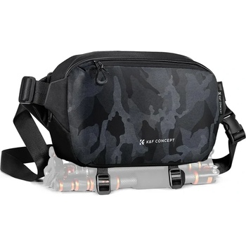 K&F Concept Alpha Camera Sling Bag 10L фотографска чанта за рамо/за кръста ( Camouflage)