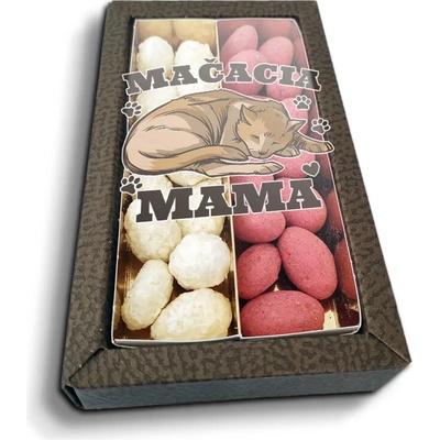 Sablio Mandle v čokoláde Mačacia mama 2 x 80 g