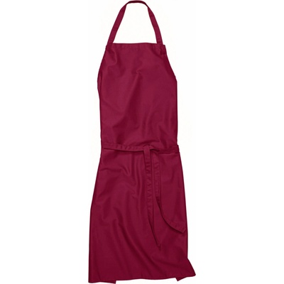 Workwear Verona 90 Pracovní zástěra s laclem 00131-44 Cherry