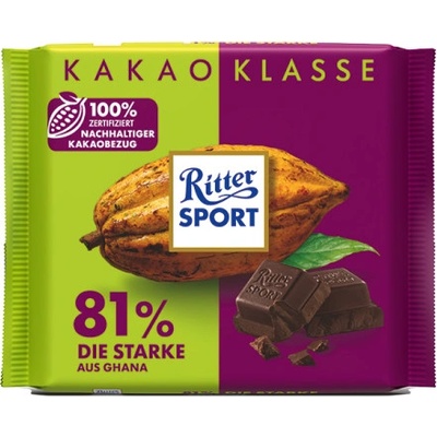 Ritter sport Kakao Klasse 81% 100 g
