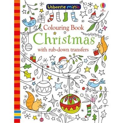 Colouring Book Christmas with rub-down transfers | SAM SMITH