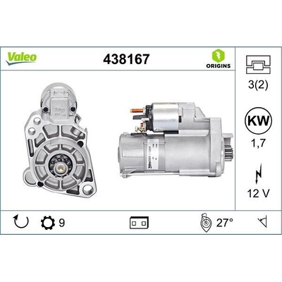 Štartér VALEO ORIGINS NEW OE TECHNOLOGY 438167