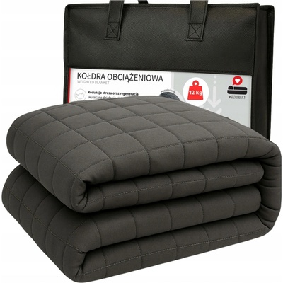 Łóżkoholicy Zátěžová přikrývka 12 kg šedá 200x220