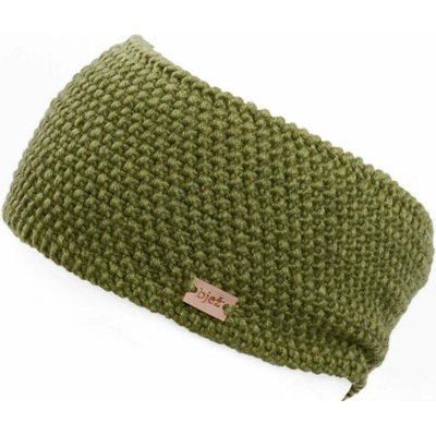 bjež pletená merino green