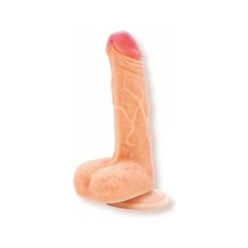 Boss of Toys Natural dildo penis with balls suction cup 17cm