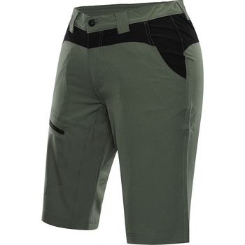 Alpine Pro CUOM softshellové šortky MPAN176567 Treetop