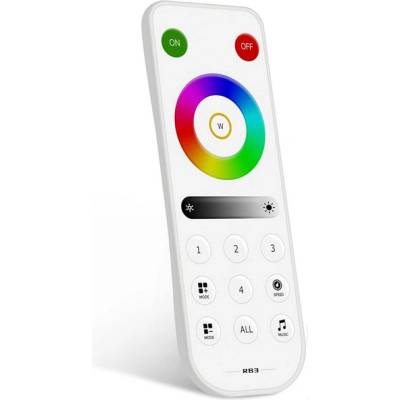 Ledshopik RF ovladač RB3 pro RGB/RGBW digitální pásky 4-zóny