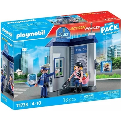 Playmobil 71733 Starter Pack Policejní služebna
