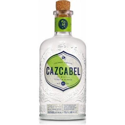 Cazcabel Coconut 34% 0,7 l (holá láhev)