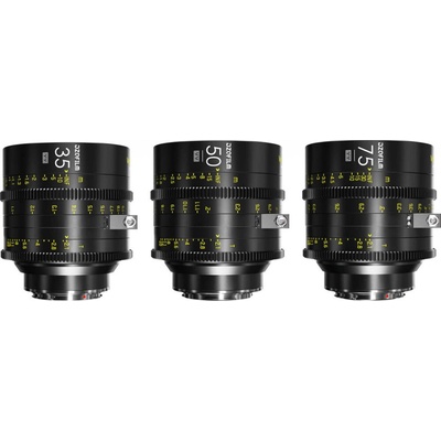 DZOFILM Vespid Cyber 3 Lens Kit 35 / 50 / 75 mm T2,1 pro PL/EF