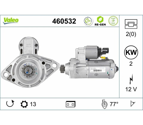 Startér VALEO 460532