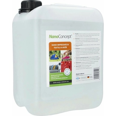 NanoConcept Nano textilu a kože 5000 ml