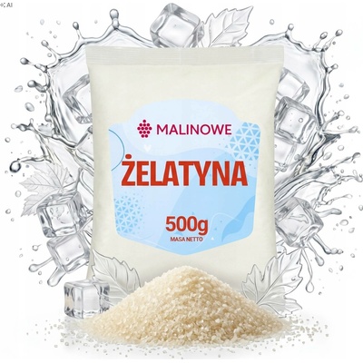 Malinowe Želatina v prášku 0,5 kg