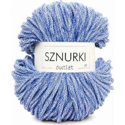Bobbiny Sznurki outlet - 5mm Sznurki - 5mm: Jeans melange