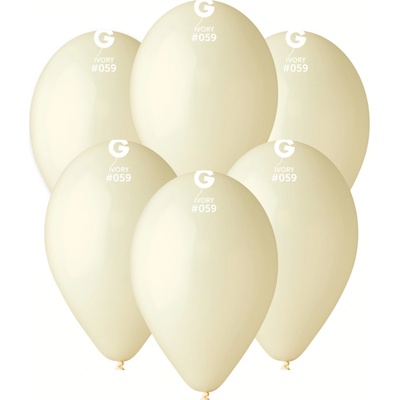 Svet balonku Balón pastelový Krémový 26 cm