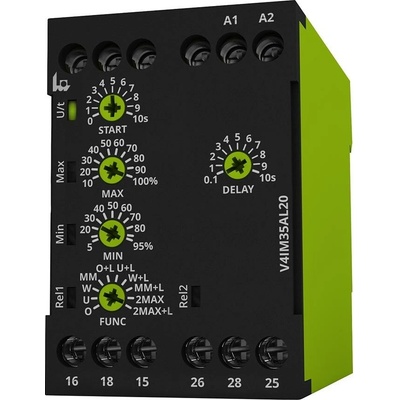 TELE HAASE relé monitorovací V4IM35AL20 24-240V AC/DC 1F multifunkční 35A AC/DC INTEGR. měnič AC/DC 2CO 2104402