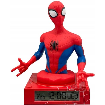 Kids Licensing 3D лампа с будилник Kids Licensing - Spider-Man (SPD3621)