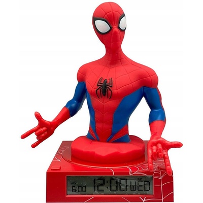 Kids Licensing 3D лампа с будилник Kids Licensing - Spider-Man (SPD3621)