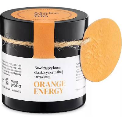 Make Me Bio Face Care Orange Energy hydratačný krém pre normálnu až citlivú pleť 100% Pure and Natural 60 ml