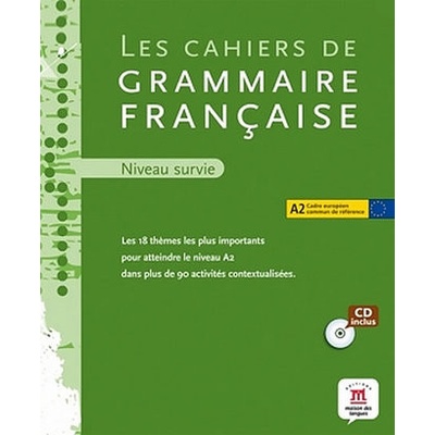 Cahier de grammaire A2 + CD