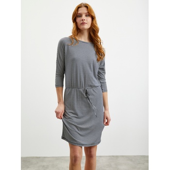 ZOOT. lab Бяло-синя дамска рокля на райета с вратовръзка ZOOT. lab Demi ZOOT. lab | Sin | ЖЕНИ | XS