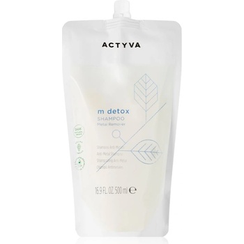Kemon Actyva M Detox почистващ детоксикиращ шампоан против твърда вода 500ml
