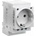 Siemens AG 2P+Z 16A 230V Schuko modul socket for 5TE6800 rails