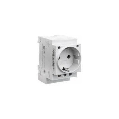 Siemens AG 2P+Z 16A 230V Schuko modul socket for 5TE6800 rails