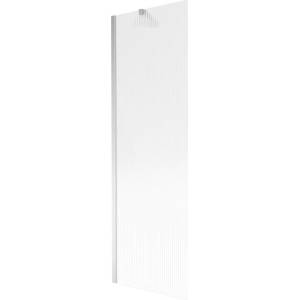 Mexen Next параван за вана с едно крило 60 x 150 cm, райета, хром - 895-060-000-00-09-01 (895-060-000-00-09-01)
