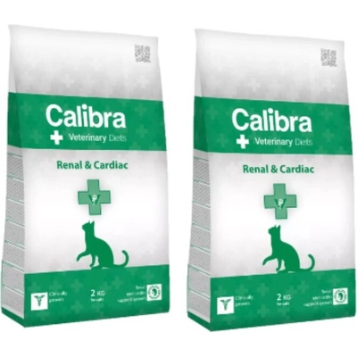 Calibra VD Cat Renal & Cardiac 2 x 2 kg