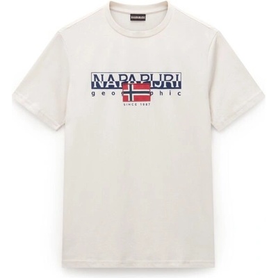 Napapijri S-AYLMER pánské tričko bílá