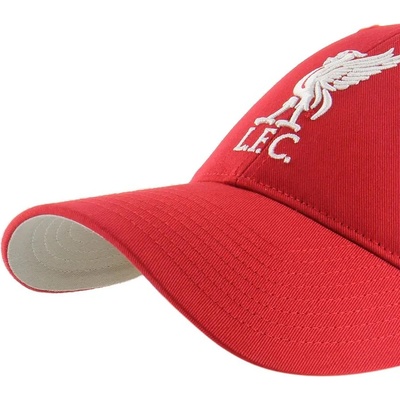 47 brand Шапка с козирка 47 brand Liverpool FC в червено с апликация EPL-BRANS04CTP-RDB (EPL.BRANS04CTP.RDB)