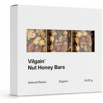 Vilgain Nut Honey Bar BIO 3 x 25 g