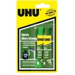 UHU Лепило, силно, двукомпонентно, 2х10 ml, UHU "Epoxy Ultra Strong" 25189 (25189)