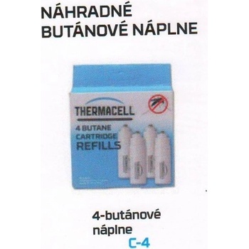 Thermacell C-4 Náhradní butanová náplň 4 ks