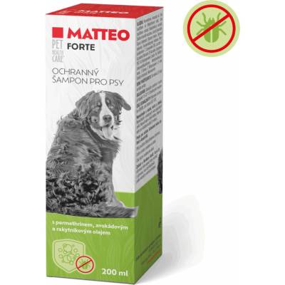 Pet Health Care Matteo antiparazitní šampon pro psy 200 ml