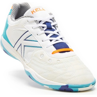 Kelme Футболни обувки Kelme Copa Indoor Football Boots - White/Aqua