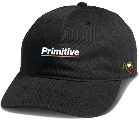 PRIMITIVE GAMMA STRAPBACK Black
