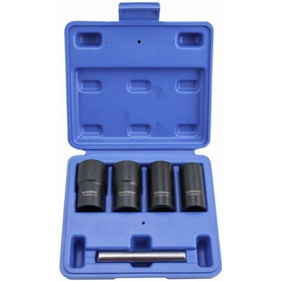 QUATROS Sada hlavic 1/2" na poškozené šrouby 5 ks QS50927