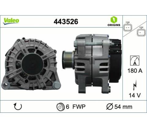 Generátor VALEO 443526