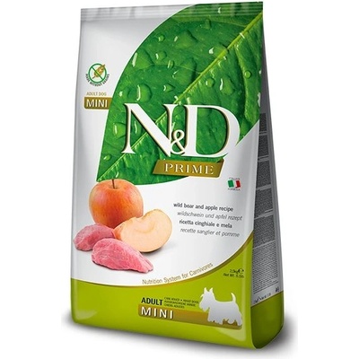 N&D Grain Free Adult Mini Boar & Apple 800 g