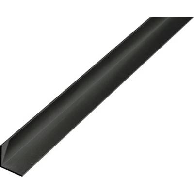 Alberts Alu L profil čierny eloxovaný 15x15x1 mm, 2 m