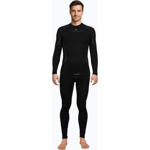 Alpinus Мъжки комплект термобельо Alpinus Lakdah Set black