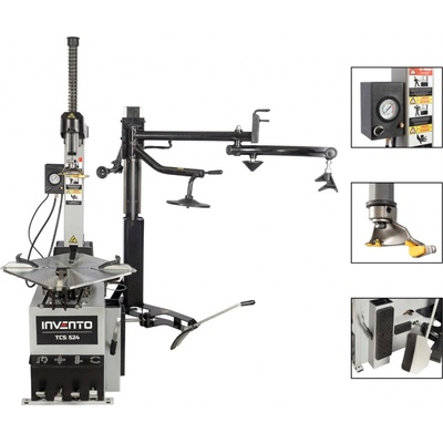 Zouvačka pneumatik osobních vozidel s pomocným ramenem Invento TCS 524 2V HA, 400V, Invento KON-INVTCS5242VHA | Zboží Auto