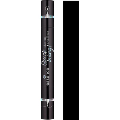 Essence Quick Wing! oční linky a razítko 01 Black 3,5 ml – Zbozi.Blesk.cz