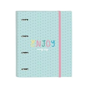 BlackFit8 Папка с пръстени BlackFit8 Enjoy Зелен 27 x 32 x 3.5 cm