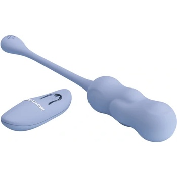 Pretty Love Мощно презаредимо вибро яйце с дистанционно Leshy синьо