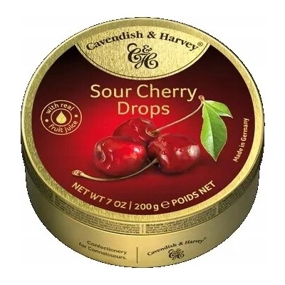 Cavendisch & Harvey Sour Cherry Drops 200 g