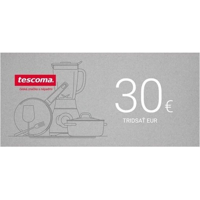 Tescoma Darčekový poukaz 30 EUR - elektronický